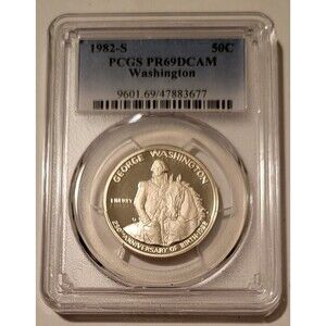 1982 S George Washington Commemorative Half Dollar Proof PR69 DCAM PCGS
